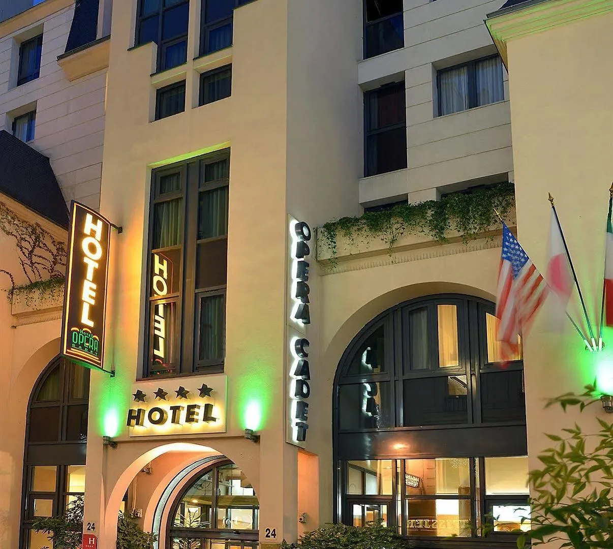 Hotel Opera Cadet location